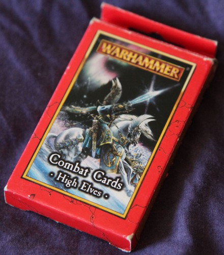 High elf combat cards - high,