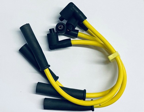 8mm yellow silicone plug - 8mm, ht