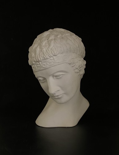 Roman head youth - youth, statue
