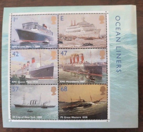 Stamps 2004 ocean liners - stamps:,