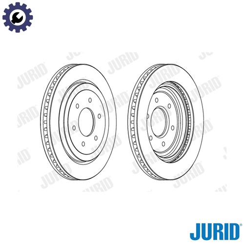 Brake disc 563024jc for - 2x,