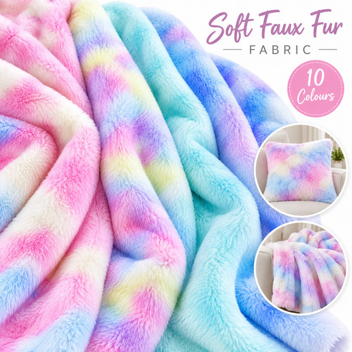 Faux fur fabric luxury handle - faux,