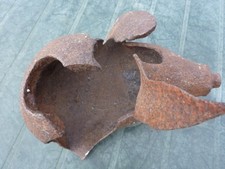 WW2 Exploded Mortar Shell