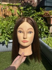 Real Human Hair Mannequin Head