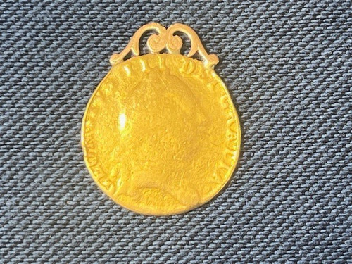 George 111 gold guinea - george,