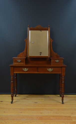 Edwardian mahogany dressing - edwardian,