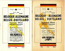 26/09/54 Belgium v Germany in