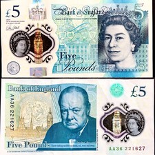 Nice Clean £5 Note In Fair