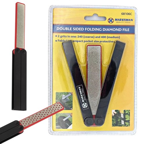 Folding diamond file - file, whetstone