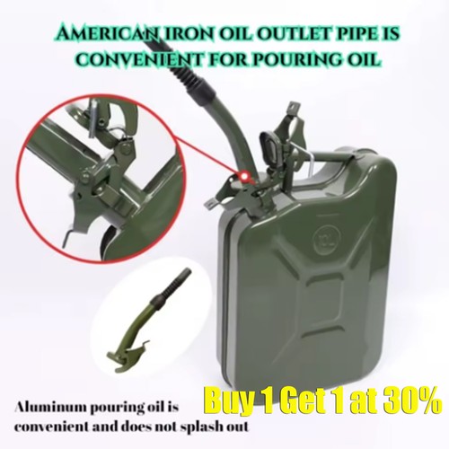Metal jerry can 10l - 10l, green