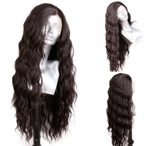 Lace frontal wig long wavy - long,