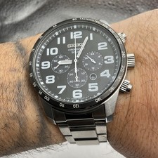 MENS SEIKO SOLAR CHRONOGRAPH