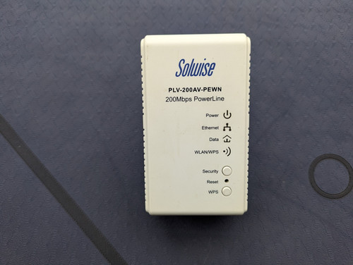 Solwise 200av homeplug adapter - solwise,
