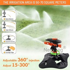 360° Water Sprinkler Lawn