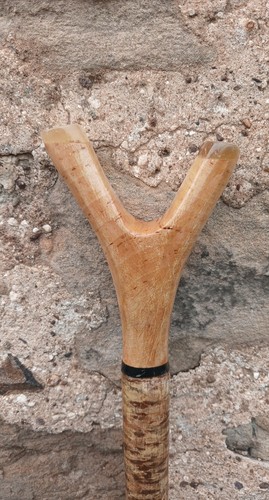 Thumbstick with hazel shaft
