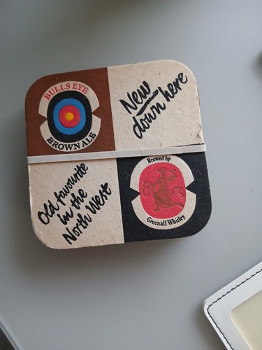 Vintage beer mats coasters - mats/coasters, x