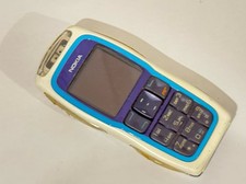 Nokia 3220 White Blue - (