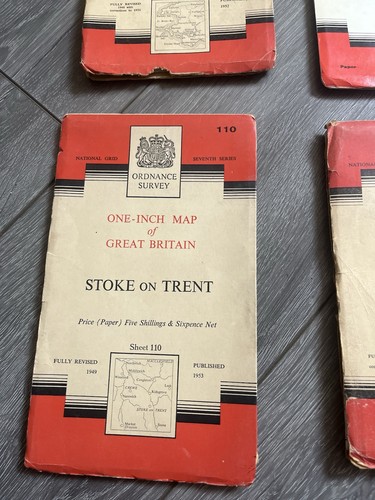 Old ordinance survey one - survey, one-inch