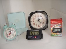 Car Clock Laura Ashley Tin Box