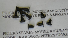 Peters Spares PS55 Replacement Mainline 03 Shunter Shanked Oval Buffers (Pk4) Bl