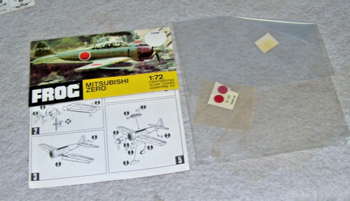 Frog model aircraft 72 - model,