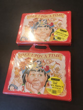 Vintage Once Upon a Time Story Tapes - 25 thru 48 and storage cases