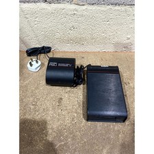 Memotech MTX External Floppy Disk Drive Black Corded Portable w/ Power Supply