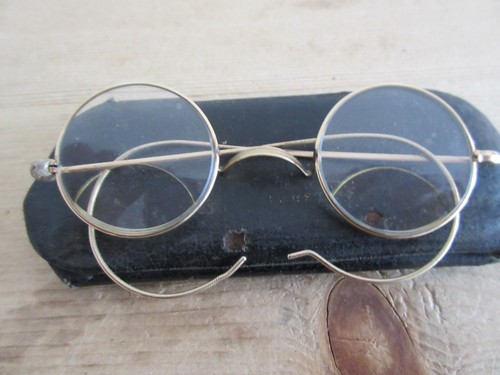 Vintage gold filled - gold, glasses