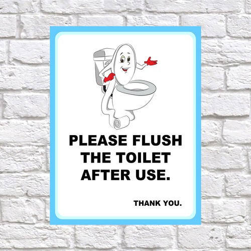 Please flush the - flush, retro