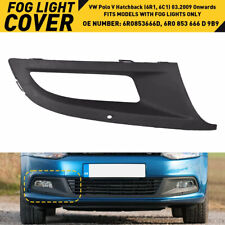 Front Bumper Fog Light Grille Cover For VOLKSWAGEN VW POLO 6R 2009-2013 Right