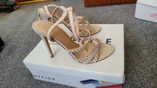 Office stilettos beige - office,