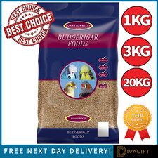 BUDGERIGAR BUDGIE SEED FEED EXPERT SUPER AVIARY BIRD FOOD NEW JOHNSTON & JEFF 