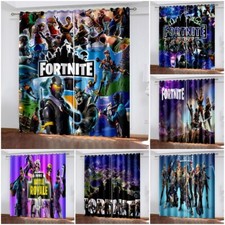 3D Kids Game Curtains Bedroom