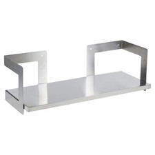 Sleek Stainless Steel Wall