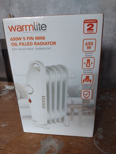 Warmlite 650w fin mini - 650w, oil