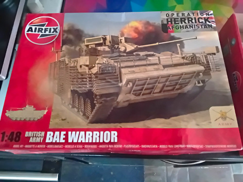Airfix british army bae - british,