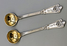 Very Early Coin Silver pair of