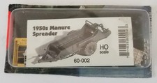 GHQ HO - 1950s Manure Muck Spreader white metal model kit - Massey Harris?