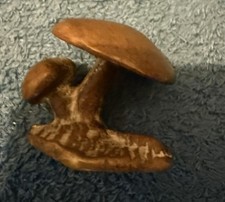 Vintage Solid Brass Mushroom