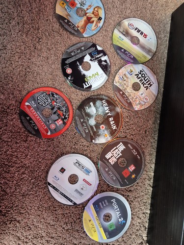 Loose ps3 game bundle - game, cd