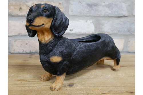 Dachshund planter unique - dachshund,