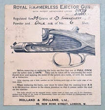 Original Holland And Holland