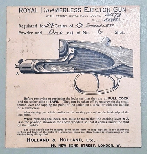 Original holland and - and,