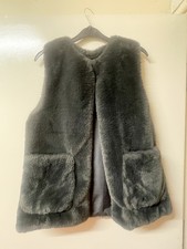 Kids Fluffy Gillet Cute Warm