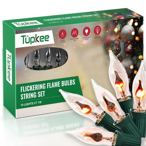 Tupkee flickering flame - flickering, bulbs