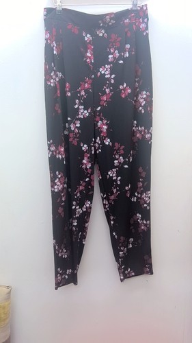 Woman saloos black floral - woman's,