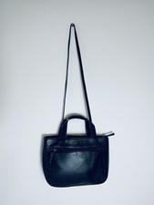 Tula black leather Tote