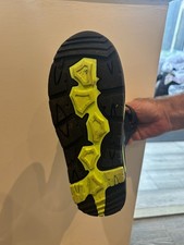 Kids’ CAMPRI Black & Neon Winter Snow Boots – Size 4 UK