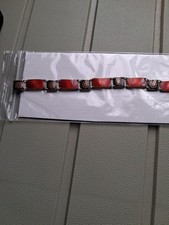 David Andersen Red Bracelet Sterling Silver 925