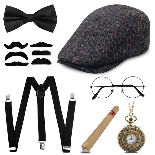 1920s gatsby men costume set - 1920s,